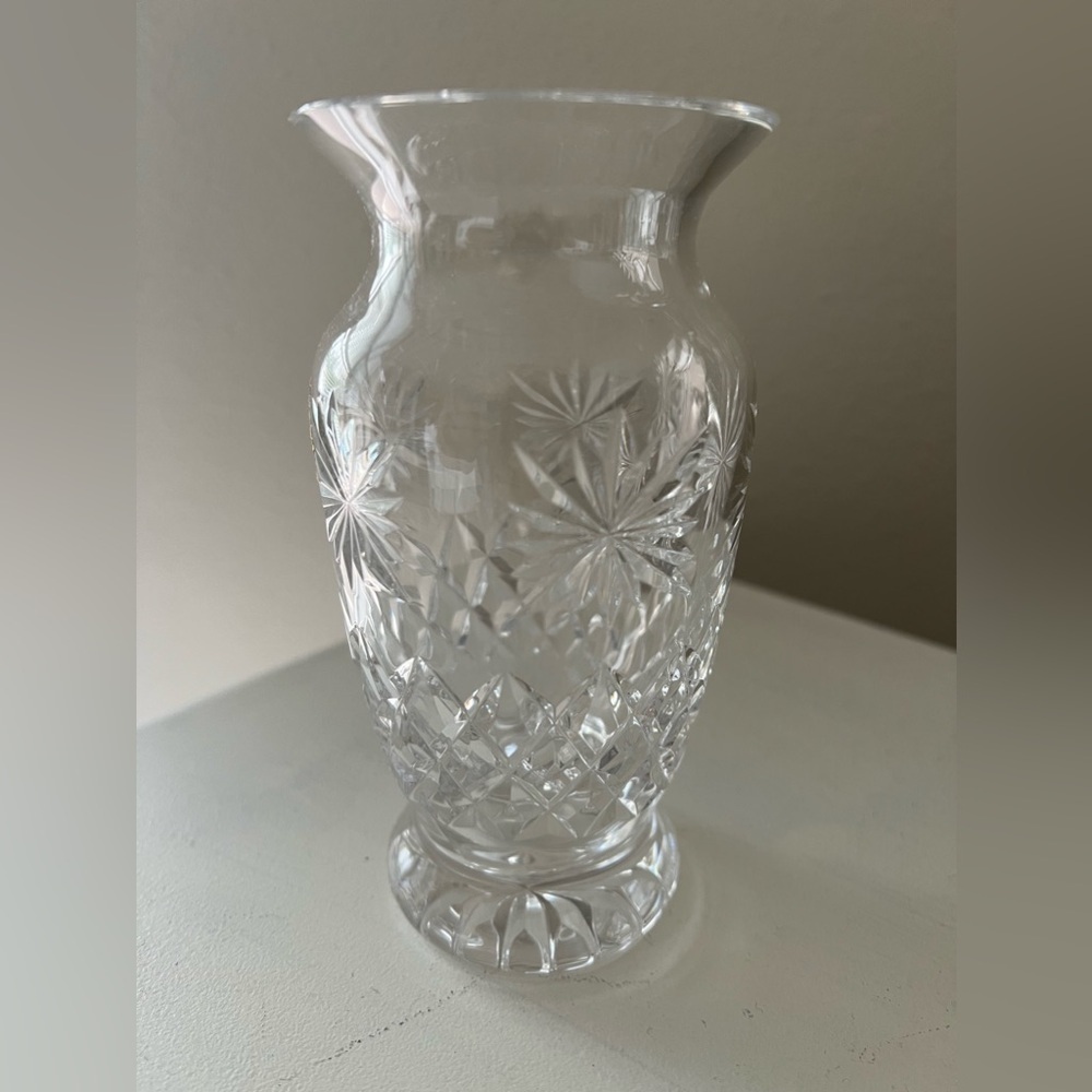 Waterford Crystal starburst Vase 6" | Excellent